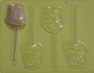 4140 Baby Booties Socks Chocolate or Hard Candy Lollipop Mold